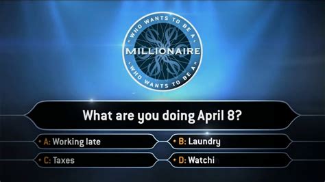 Who Wants To Be A Millionaire 20th Anniversary Promo 1