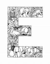 Coloring Pages Alphabet Letter Detailed Adults Color Intricate Printable Letters Clipart Adult Animal Kids Print Sheets Printables Momswhothink Animals Book sketch template