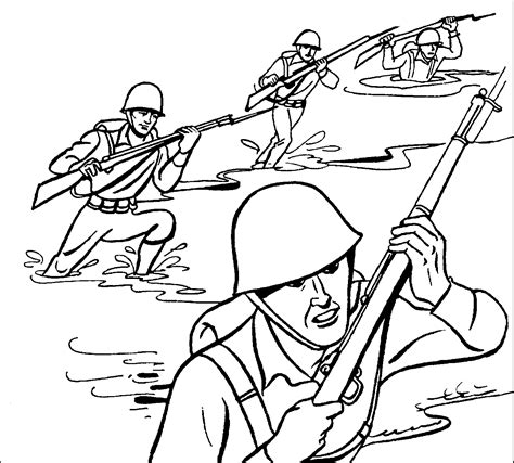 army  coloring pages