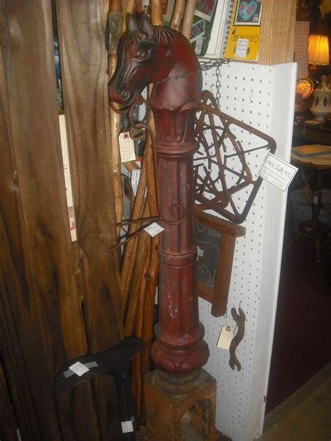 century cast iron hitching post  sale junction
