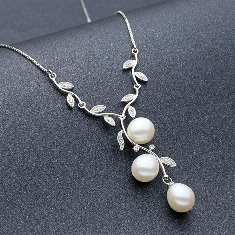 freshwater pearls necklace  sterling silver lalbugcom