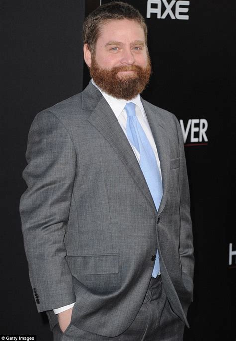 Oddball Hangover Star Actor Zach Galifianakis Covers Up In A Visored