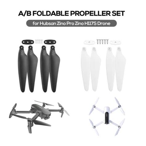 jual hubsan zino pro  hs propeller xa  xb drone baling baling putih kota medan