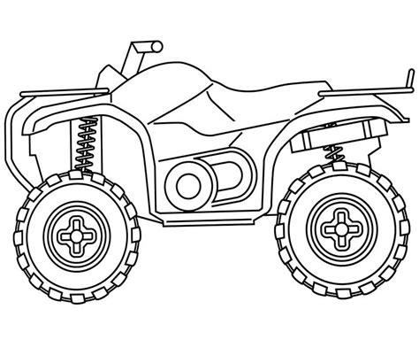 quad coloring pages coloring home