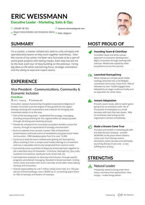 successful entrepreneurs resume job resume template