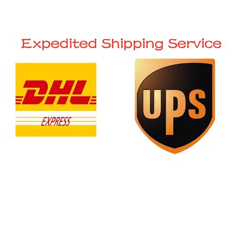 dhl ups expedited delivery shipping service   business day etsy