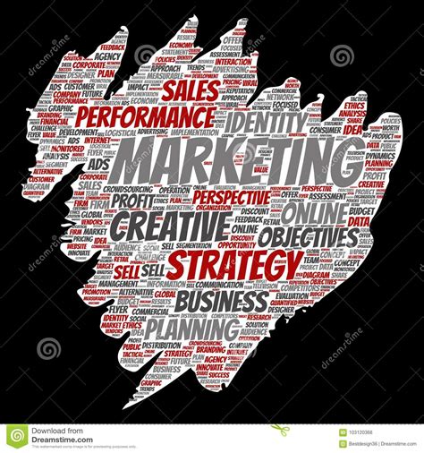 vector conceptual development business marketing stock vector illustration of marketing