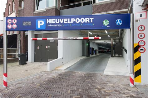 parkeren theaters tilburg parkeergarage heuvelpoort