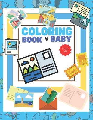 baby coloring book  year  toddler coloring books ages