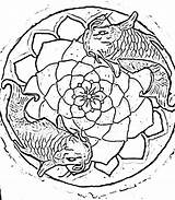 Coloring Mandala Fish Pages Downloadable Color Holiday Filminspector Whatever Pleases Enclosed Likely Areas Eyes Eye Please Just Will sketch template