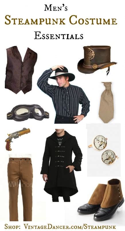 Men S Steampunk Clothing And Costumes For Sale