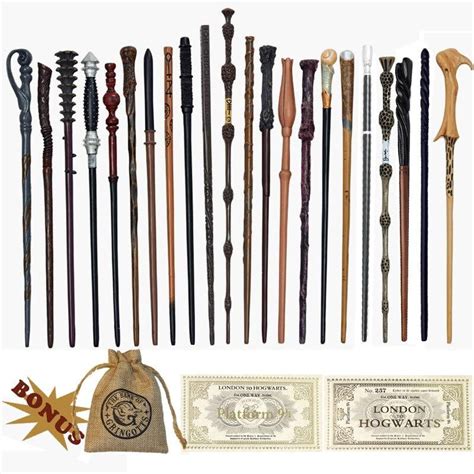 types  wands  harry potter filmswand  box etsy