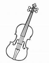 Viola Violin sketch template