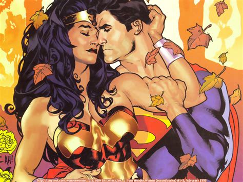 Wonder Woman And Superman Adam Hughes Art Superman