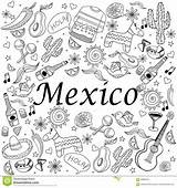 Mexico Coloring Book Designlooter Illustration Vector Drawings 1300 68kb sketch template
