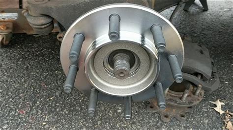 replace dodge ram front hub bearing wheel bearing dodge ram youtube