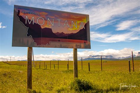 montana state  sign nashville travel photographer solo