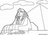 Sphinx Piramides Pyramids Egipto Monuments Pyramid Pirâmides Colouring Coloriages Egypte Egyptian Giza Emblematicos Printablecolouringpages Castillo égypte Monument sketch template
