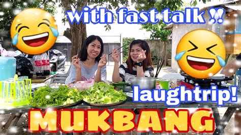 Laughtrip Fast Talk Celebrating 500 Subs Mukbang Samgyupsal Youtube