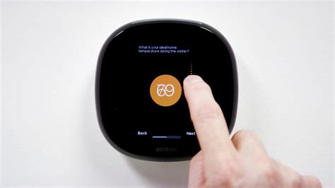 ecobee support setting   registering  ecobee smart thermostat youtube