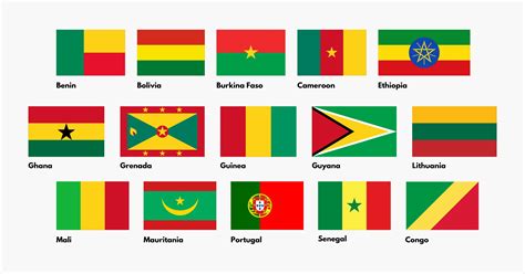 international flags   color scheme red yellow  green quora buchcom