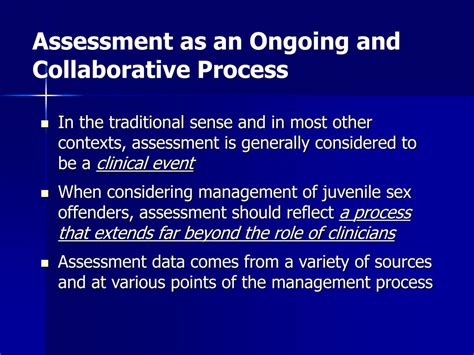 ppt specialized assessment of juvenile sex offenders