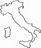 Italy Draw Drawing Italie Dessin Map Drawings Italian Coloring Outline Steps Flag Template Choose Board Pages sketch template