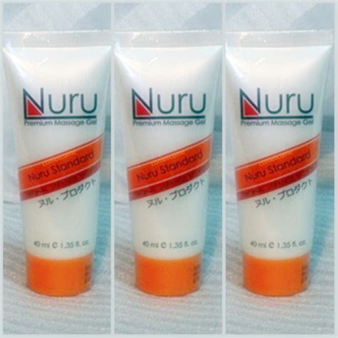 Nuru Standard Multi Function Spa Massage Gel 3x40ml