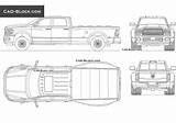 Ram 3500 Dodge Cad Block 2d Dwg  Model Autocad sketch template