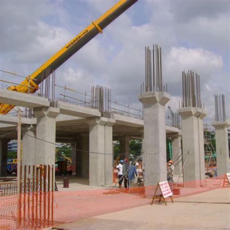 reinforced concrete prefabricated pillar column spc industries sdn