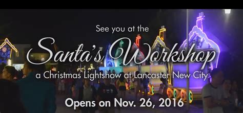 lancaster  city christmas lightshow