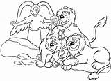 Daniel Para Coloring Den Pages Bible Lions Niños Escuela Leones Los Colorear Dominical Stories Story El Foso Printables Sunday School sketch template
