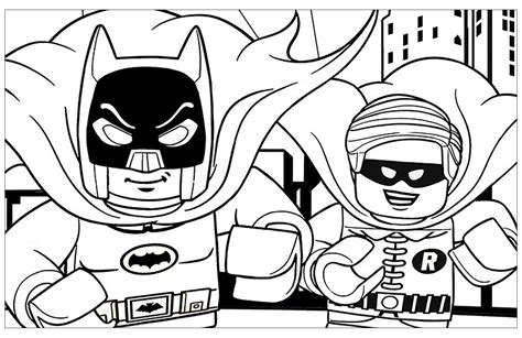 Dibujo De Lego Batman Para Imprimir Y Colorear Lego Batman Dibujos