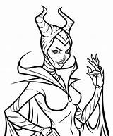 Maleficent Coloring Pages Jolie Angelina Printable Face Dragon Color Colorluna Disney Villains Kids Luna Sketch Getcolorings Getdrawings Template Contents sketch template