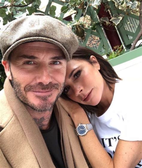 Victoria Beckham Instagram Spice Girl Scolds Husband David In Public