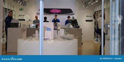 apple store  eindhoven  netherlands editorial photo image  imac electronic