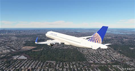 united airlines airbus  livery  msfs