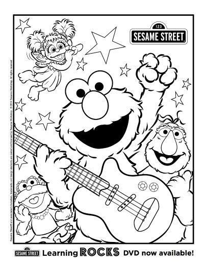 sesame street halloween coloring pages  tedy printable activities