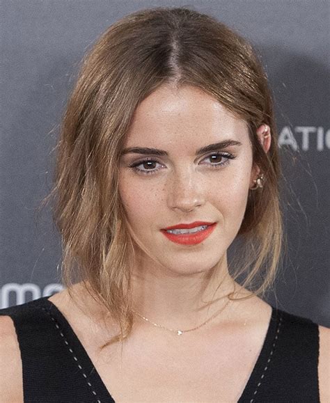 Emma Watson Promotes Sustainable Fashion In Christopher Kane Ensemble