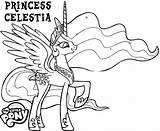 Celestia Princesse Luna Ausmalbilder Cadence Bestcoloringpagesforkids Pinkie Prinzessin Mewarnai Poney Filly Equestria sketch template