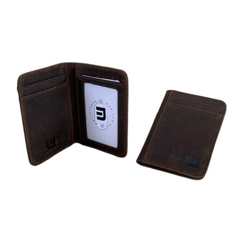 walleteras  id slim leather wallet  rfid blocking  id