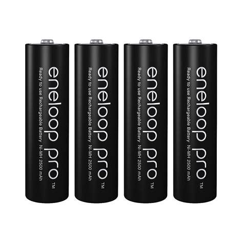 panasonic eneloop pro aa hr mah nimh rechargeable batteries ready   ebay
