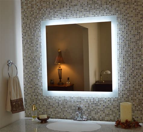 collection  lighted wall mirrors