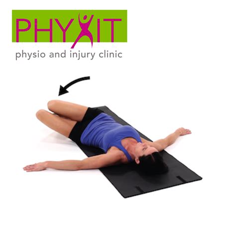 phyxit physio  injury clinic  home exercises supine  trunk