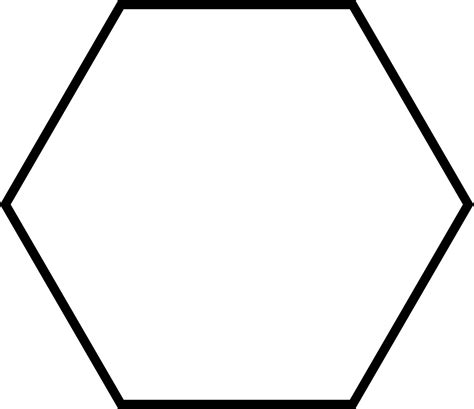 hexagon clipart    cliparts  images  clipground