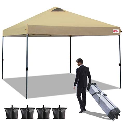 mastercanopy commercial canopy  ez pop  canopy portable shade instant folding  air