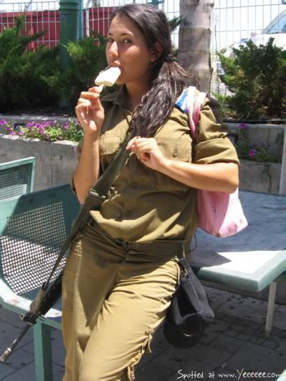 Beautiful Israel Women Soldiers Women Army