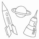 Cohetes Vaisseau Missile Spatial Naves Espaciales Fusees Cohete Coetes Transportes sketch template