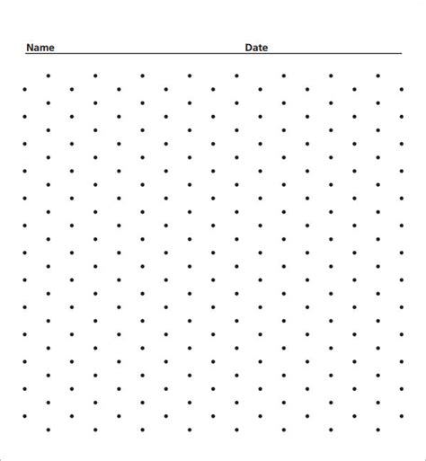 printable   dot grid paper   paper dot paper