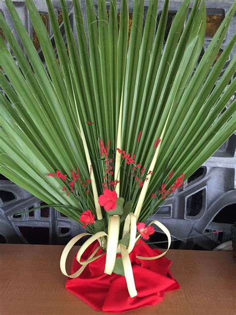 palm sunday flower arrangements palm sunday arrangement palm sunday